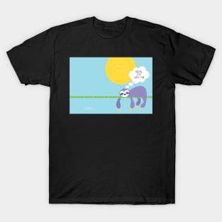 Ideas for later-ish sloth journal T-Shirt